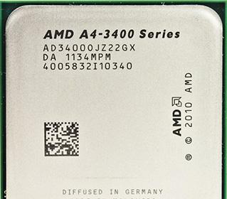 Процессор cpu amd a4 3400