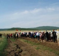Крестный ход прошёл в селе Урлук Красночикойского района