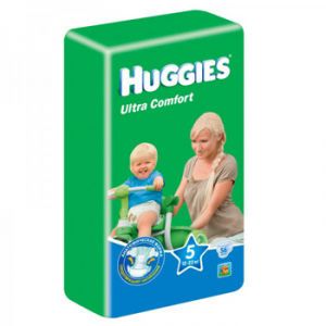 Подгузники Huggies Ultra Comfort 12+ кг (5) 56шт -20% ― е-Рубцовск.рф