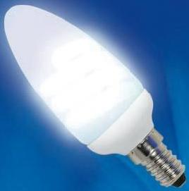 Лампа Uniel ESL-C21-11/4200/E14 СВЕЧА ― е-Рубцовск.рф