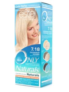 Краска для волос Estel Only Color Naturals №7.18 платиновый блондин ― е-Рубцовск.рф