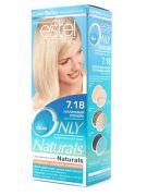 Краска для волос Estel Only Color Naturals №7.18 платиновый блондин