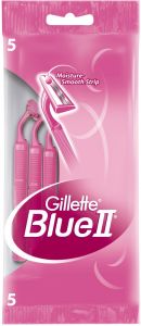 Gillette Станок Blue II Plus Бритвы одноразовые для женщин 5шт ― е-Рубцовск.рф