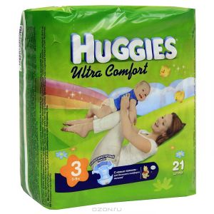 Подгузники Huggies Ultra Comfort 5-9 кг (21шт) ― е-Рубцовск.рф