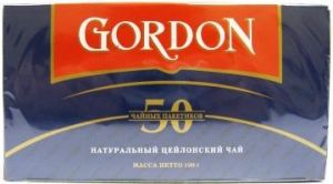 Чай ГОРДОН 50 пак ― е-Рубцовск.рф