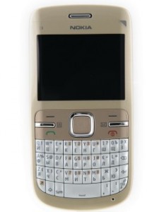 Сотовый телефон Nokia C3-00 Golden White ― е-Рубцовск.рф