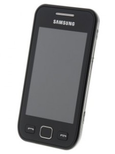 Смартфон Samsung GT-S5250 Wave525 Black ― е-Рубцовск.рф