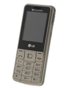 Сотовый телефон LG A155 Gold Gray ― е-Рубцовск.рф