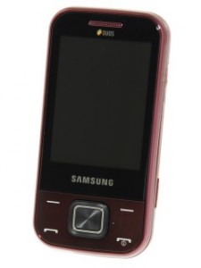 Сотовый телефон Samsung GT-C3752 DuoS Wine Red ― е-Рубцовск.рф