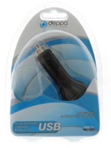 АЗУ Deppa (USB выход, 1000mA) ― е-Рубцовск.рф