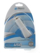 АЗУ Deppa для планшетных компьютеров (USB, 2100mA)