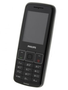 Сотовый телефон Philips Xenium X128 Black ― е-Рубцовск.рф