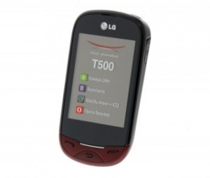 Сотовый телефон LG T500 Red ― е-Рубцовск.рф