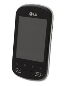 Смартфон LG P350 Optimus Me Black ― е-Рубцовск.рф