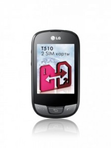 Сотовый телефон LG T510 Black ― е-Рубцовск.рф