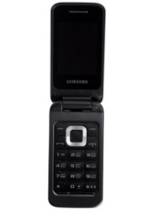 Сотовый телефон Samsung GT-C3520 Charcoal Gray ― е-Рубцовск.рф