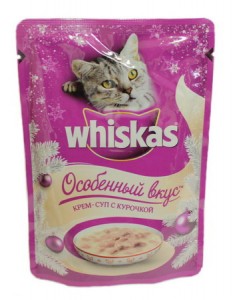 Whiskas крем-суп с курочкой 100гр ― е-Рубцовск.рф