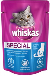 Whiskas для кастрированных котов и стерилизованных кошек 100гр ― е-Рубцовск.рф