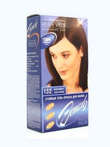 Краска для волос Estel гель №132 шокол.-коричн. ― е-Рубцовск.рф