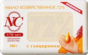 Мыло хоз. Н.К.72% с глицерином 180г  ― е-Рубцовск.рф