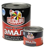 Эмаль Ole Color ПФ-266 жел-кор 0,9кг