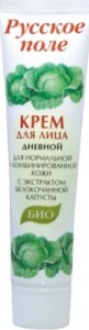 «Русское поле» Крем для лица белая капуста дневной для нормальной и комбинированной кожи 40мл  ― е-Рубцовск.рф