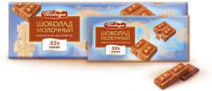 Шоколад ПОБЕДА 180г пор. молочный ― е-Рубцовск.рф