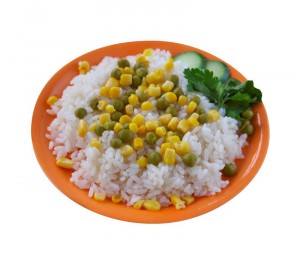 Рис с кукурузой и горошком ― е-Рубцовск.рф