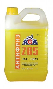 Антифриз AGA-Z65 готовый, 5л ― е-Рубцовск.рф
