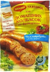 Магги на второе "Домашние колбаски по-французски" 24г ― е-Рубцовск.рф