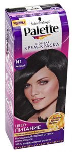 Краска для волос Schw Palette ICC N1 черный ― е-Рубцовск.рф