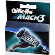 Кассеты Gillette MACH-3 4шт