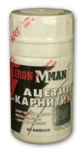 "IRONMAN" Ацетил L-карнитин 60 капс. ― е-Рубцовск.рф