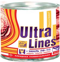 Эмаль ПФ-115 Ultra Lines Желтая 6,0кг ведро  ― е-Рубцовск.рф
