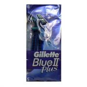 Gillette Станок Blue II Plus Бритвы одноразовые 5шт