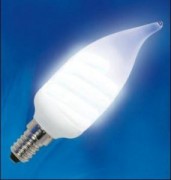 Лампа Uniel ESL-C11-W11/4200/E14 СВЕЧА НА ВЕТРУ