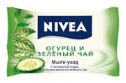 Мыло-крем Nivea Огурец и Зеленый чай 90г