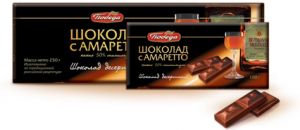 Шоколад ПОБЕДА 180г пористый амаретто ― е-Рубцовск.рф