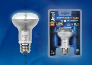 Лампа UNIEL LED R63A-4W/NW/4500/E27 300lm  ― е-Рубцовск.рф