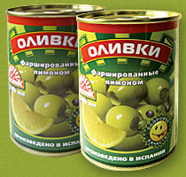 Оливки "Касвик" с лимоном 300г ― е-Рубцовск.рф