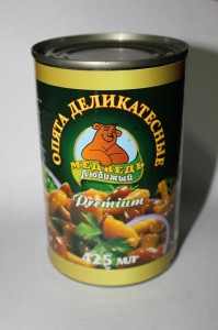 Опята маринованные "Медведь любимый" 425гр ― е-Рубцовск.рф