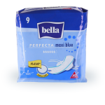 Прокладки Bella Perfecta софт макси синяя с крылышками 9шт 