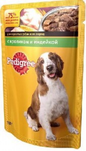 Pedigree для взрослых собак с кроликом и индейкой ― е-Рубцовск.рф