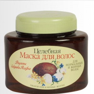 Бабушка Агафья Маска для норм и жирн.волос на основе ржаного хлеба и желтков 250мл ― е-Рубцовск.рф