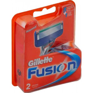 Gillette Fusion кассеты для станка 2шт ― е-Рубцовск.рф