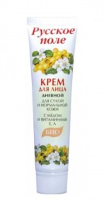 «Русское Поле» Крем для лица дневной для сухой и нормальной кожи  мед и витамины 40мл  ― е-Рубцовск.рф