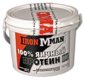 "IRONMAN" 100% Яичный Протеин 500 гр. ― е-Рубцовск.рф