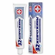 Зубная паста "32 ЖЕМЧУЖИНЫ" Проф защита NEW